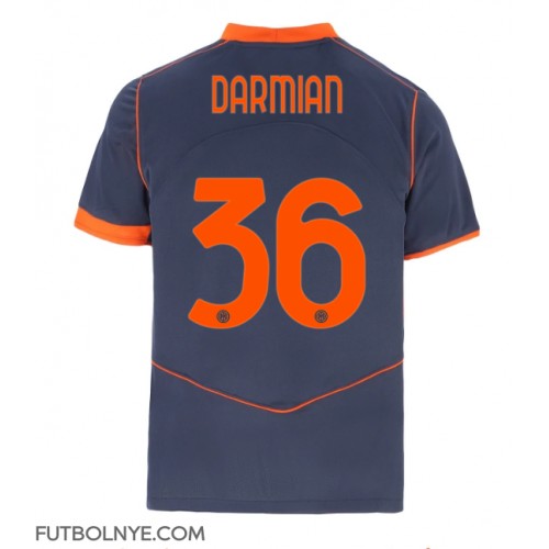 Camiseta Inter Milan Matteo Darmian #36 Tercera Equipación 2025-26 manga corta